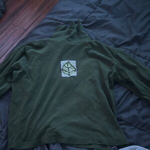 Cherokee Green Turtleneck Sweater